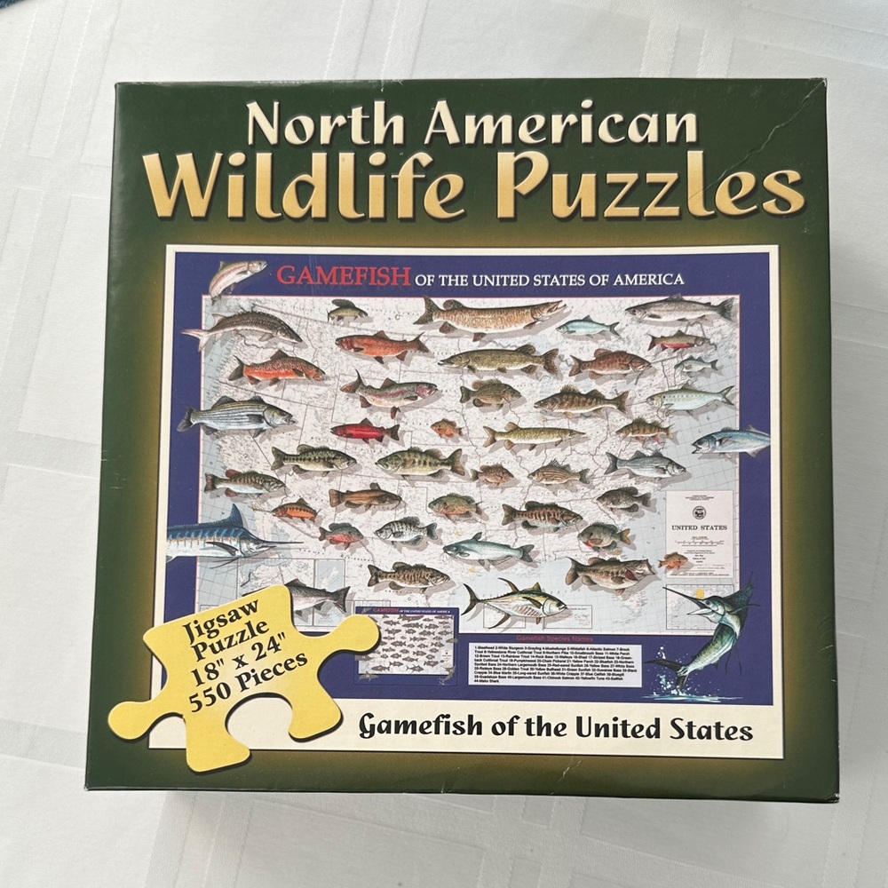 North American Wildlife Puzzles 550 Pieces